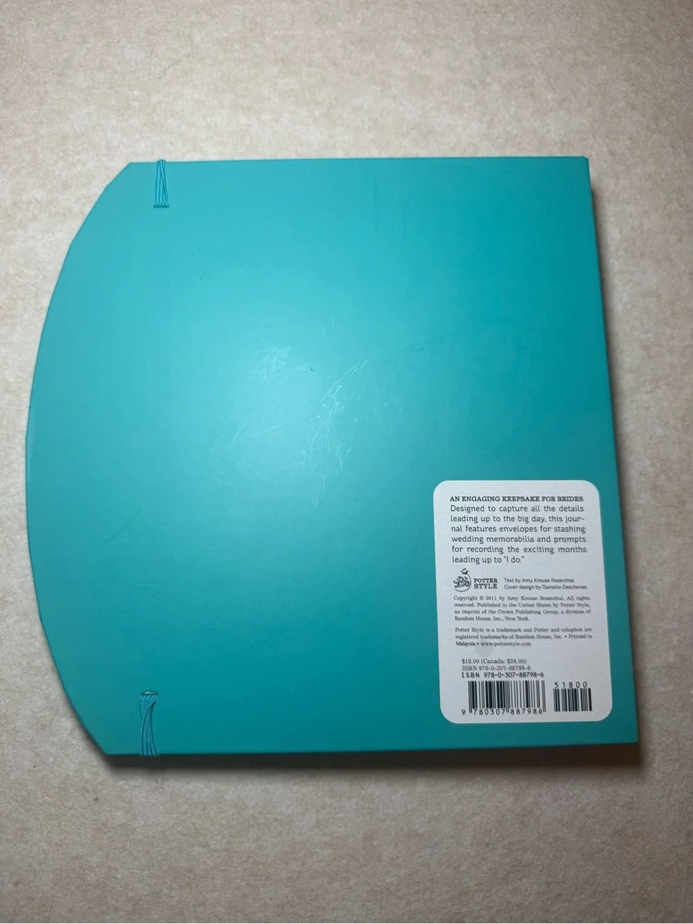 Barnes & Noble details hardcover